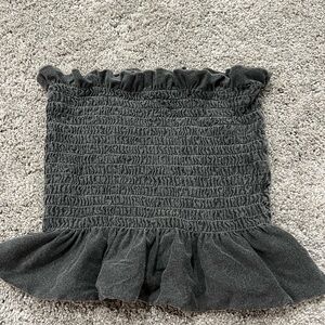 truly madly deeply ribbed flow tube top